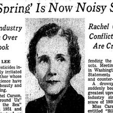Celebrating "Silent Spring"