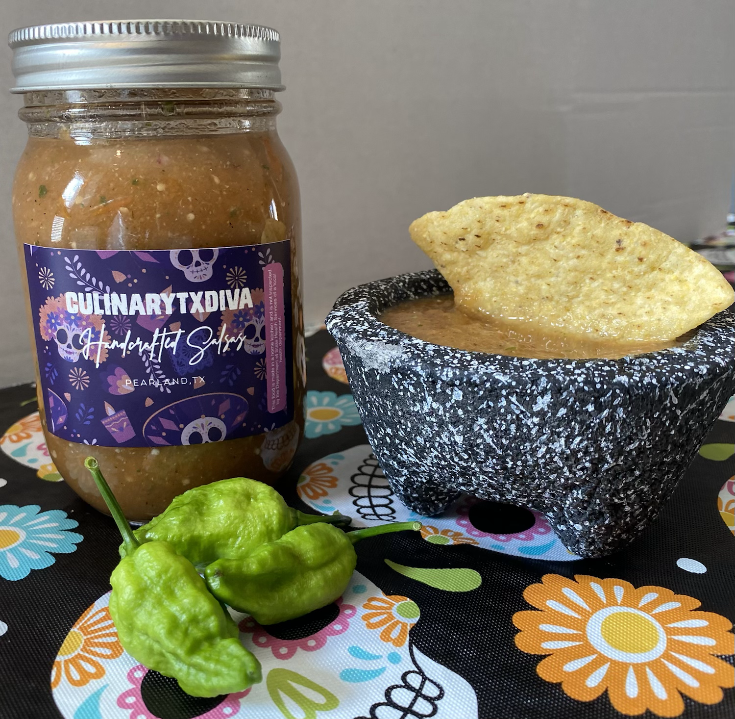 Arranged Food and Objects