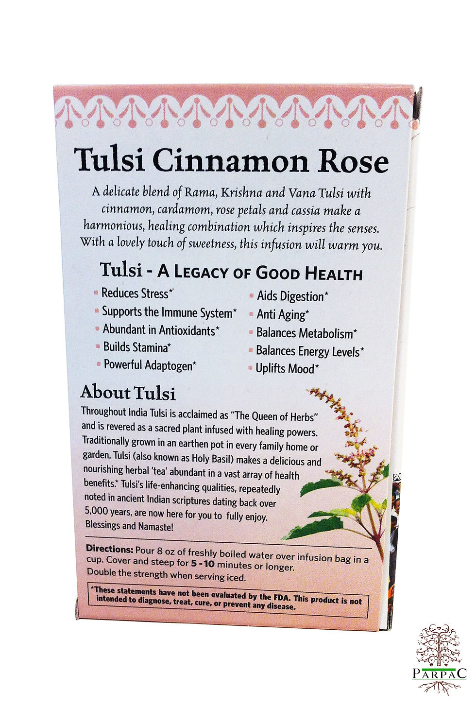 Miniatura: Tulsi Cinnamon Rose.