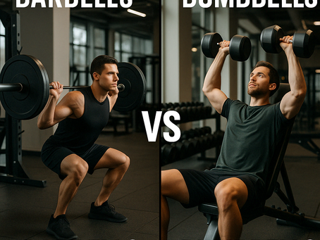 Barbells vs. Dumbbells: Which Builds More Strength, Power, and Stability?