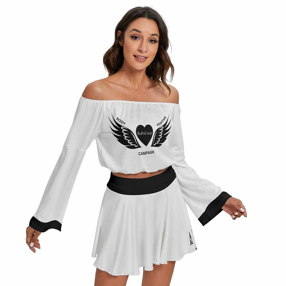 Thumbnail: BoPoCamp - OFF - SHOULDER - SKIRT - SET
