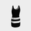 Thumbnail: BoPoCamp - Bodycon - Dress - B&W