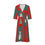 Thumbnail: BG - V - Neck - Knee - Length - Christmas - Dress
