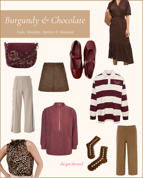 Burgundy & Chocolate 04/09/2025