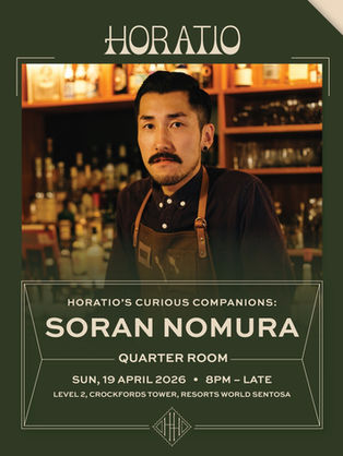 A Mona Lisa in a Glass: Tokyo’s Quarter Room Arrives at Horatio with Art-Inspired Cocktails in April
