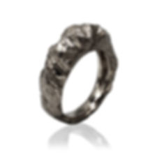STONE戒指 - 氧化黑 | STONE Ring - Black