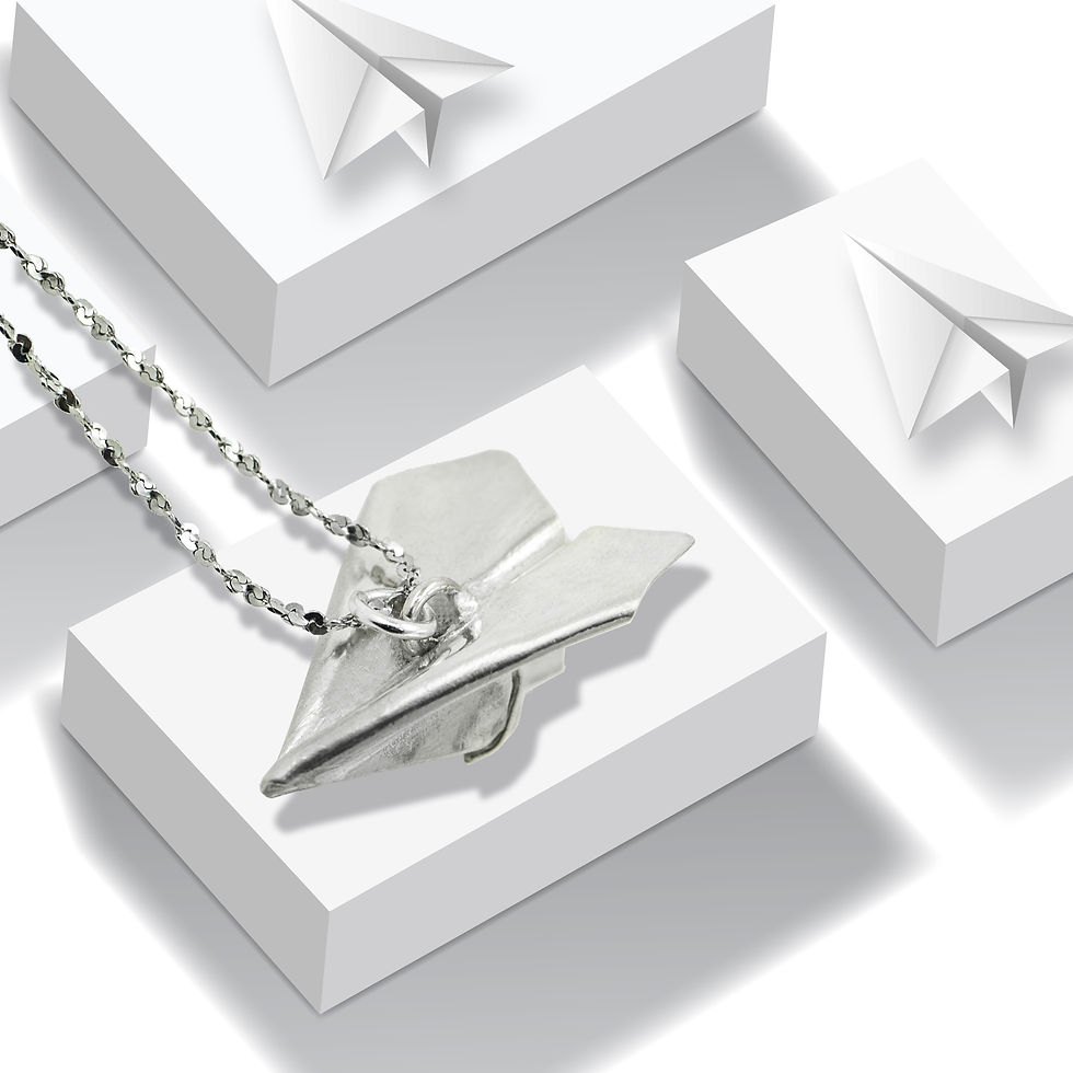 縮圖：PAPER PLANE項鏈 | PAPER PLANE Necklace