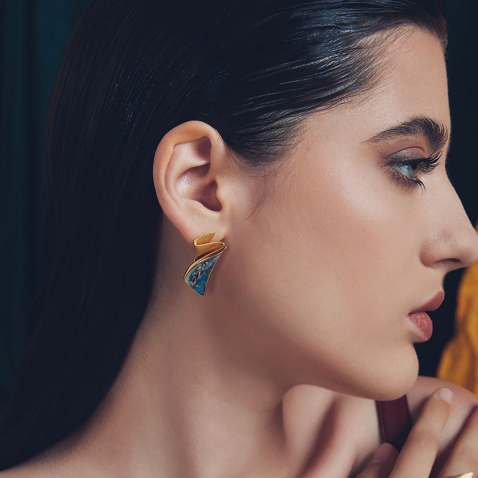 Thumbnail: MUSE耳環 - 18K金 | MUSE Earrings - 18K Gold