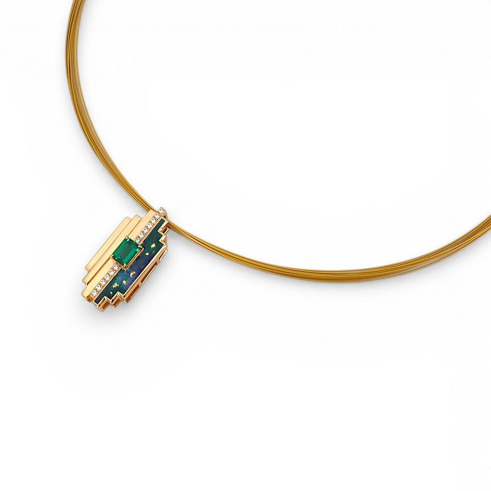縮圖：DECO項鏈 - 金色 | DECO Necklace - Gold