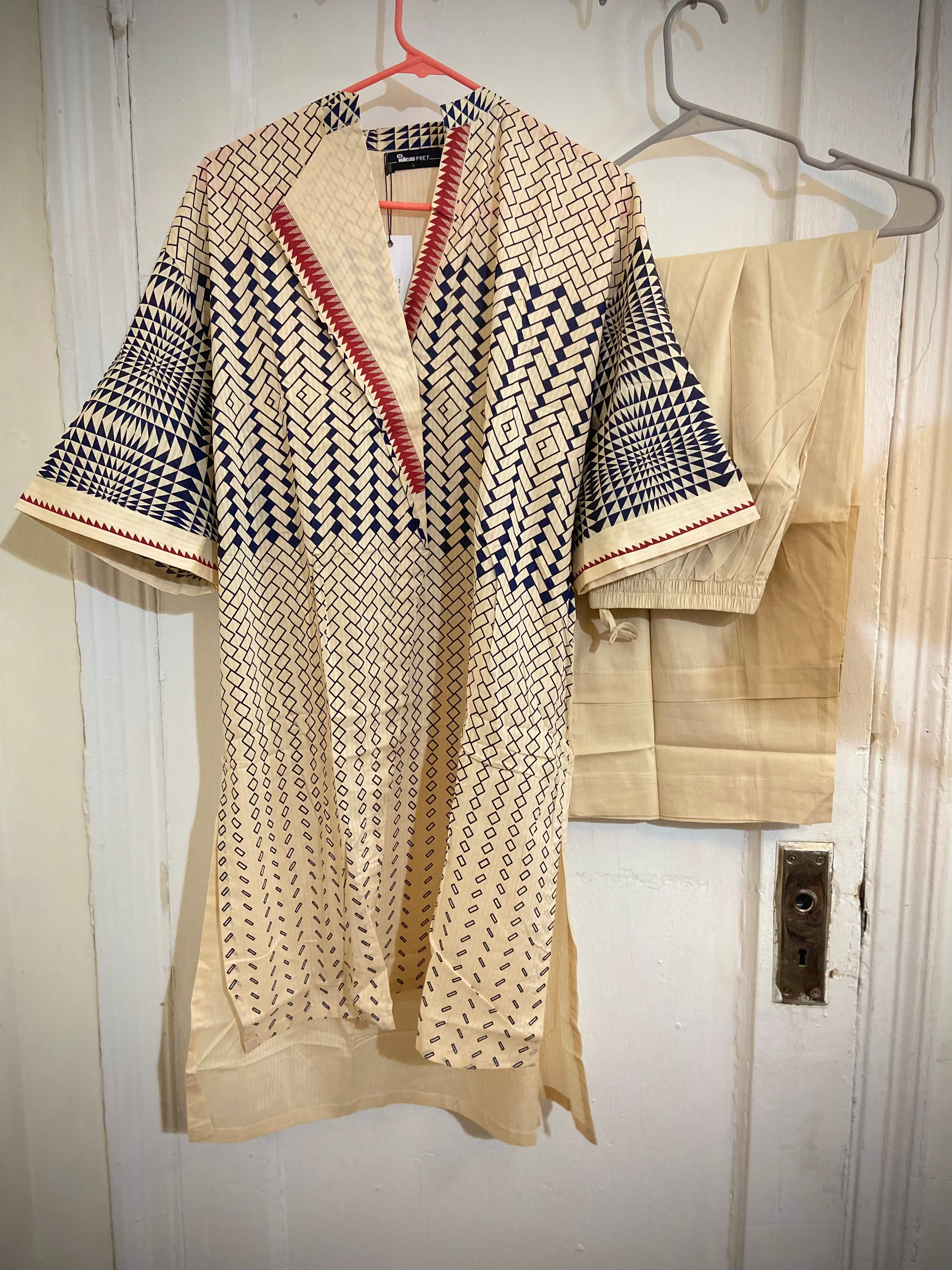 Ideas Gull Ahmad 2pc’s Printed Suit