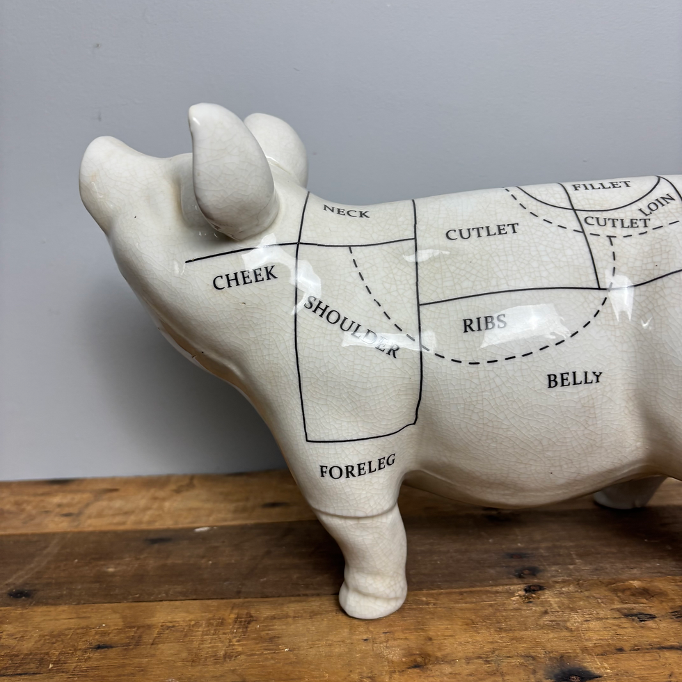 Thumbnail: Ceramic Butchers Pig