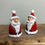 Thumbnail: Small Rustic Santa Ornament