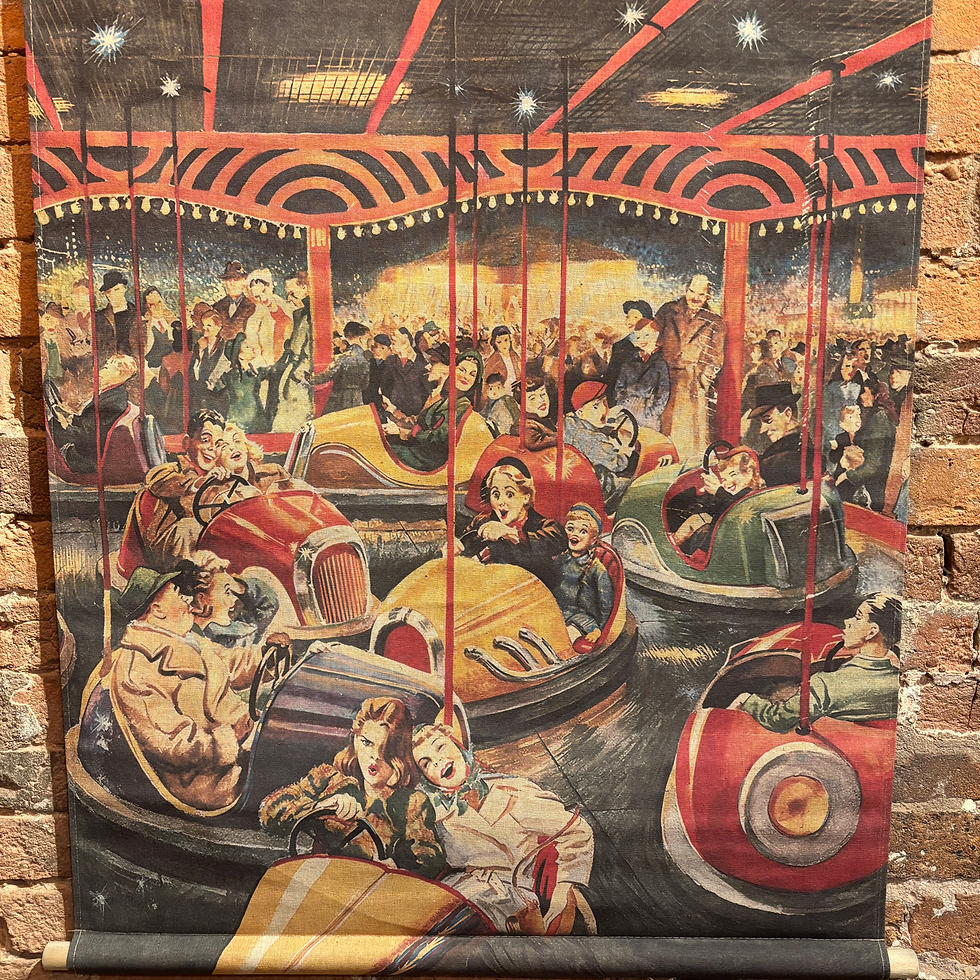Thumbnail: John Bull Dodgems Wall Hanging Canvas