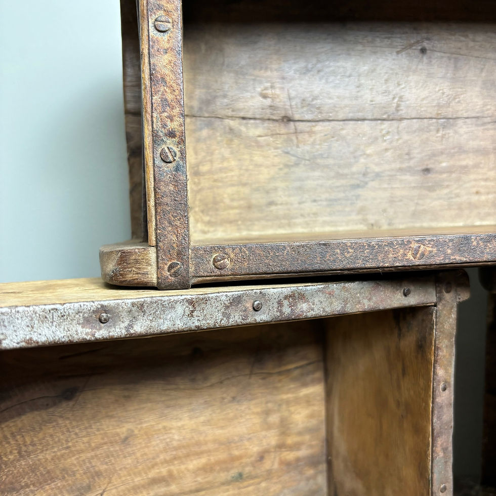 Thumbnail: Original Rustic Wooden Brick Moulds