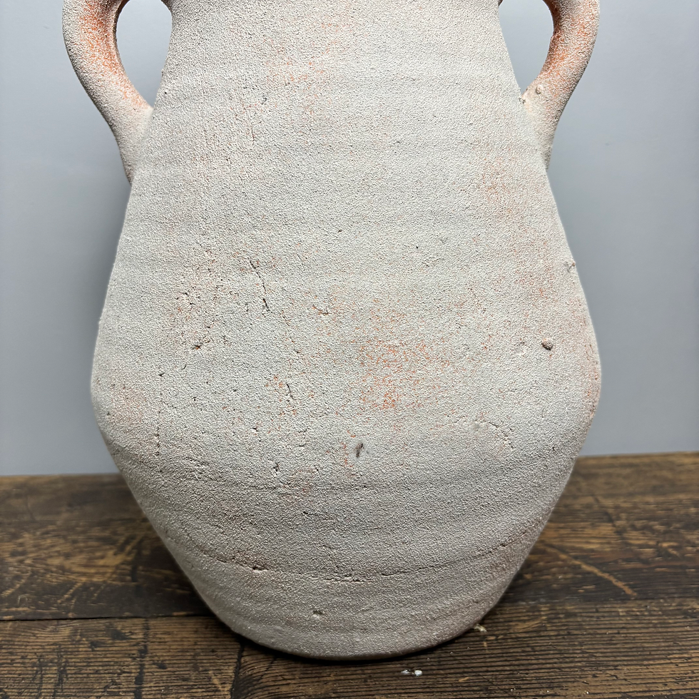 Thumbnail: Large Terracotta Vase With Handles
