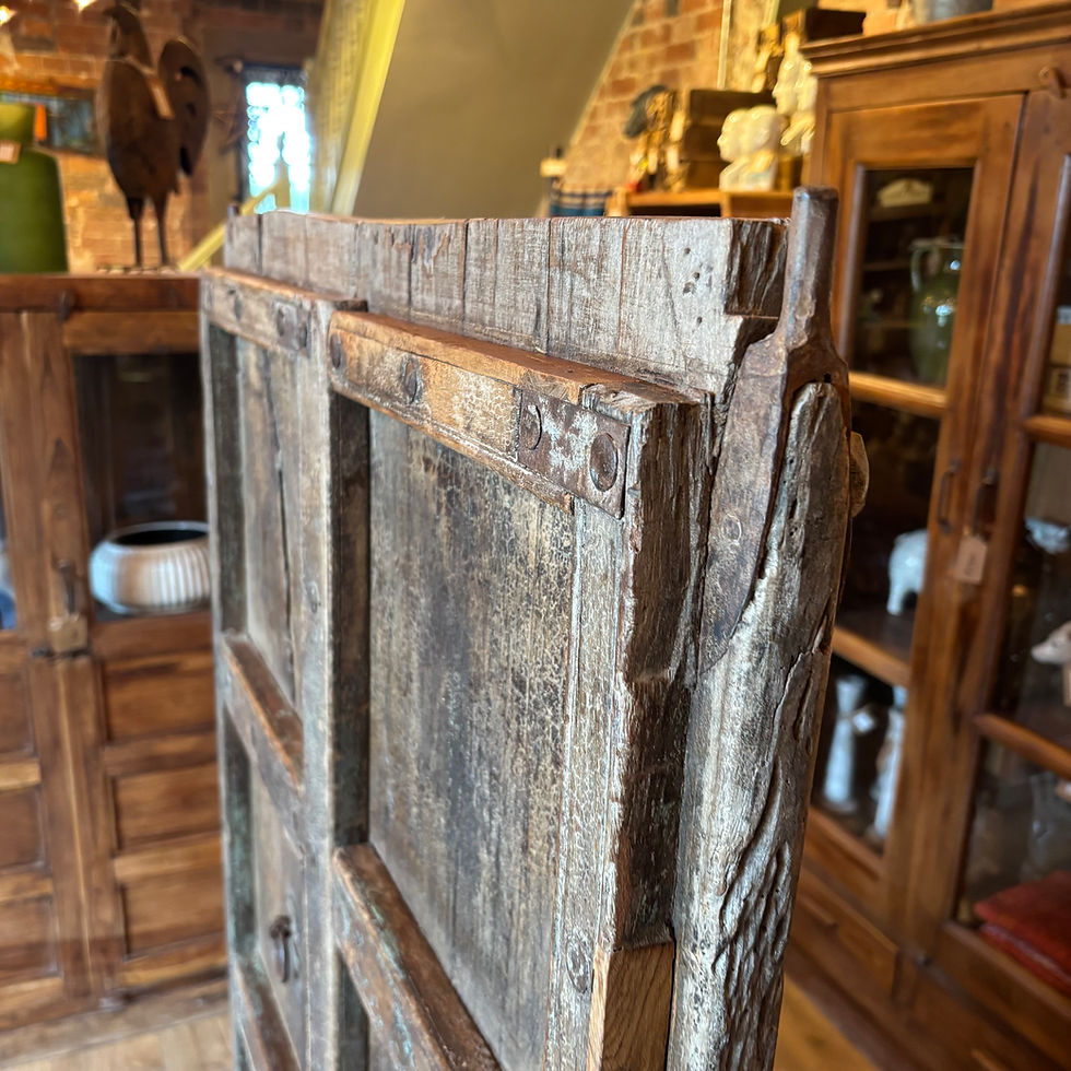 Thumbnail: Pair of Vintage Wooden Door Shutters
