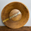 Thumbnail: Large 15” Wooden Dough Bowl