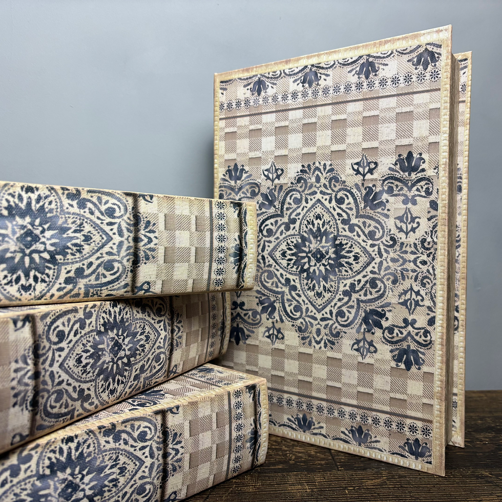 Thumbnail: Blue Book Decorative Storage Box