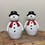 Thumbnail: Ceramic Snowman Ornament