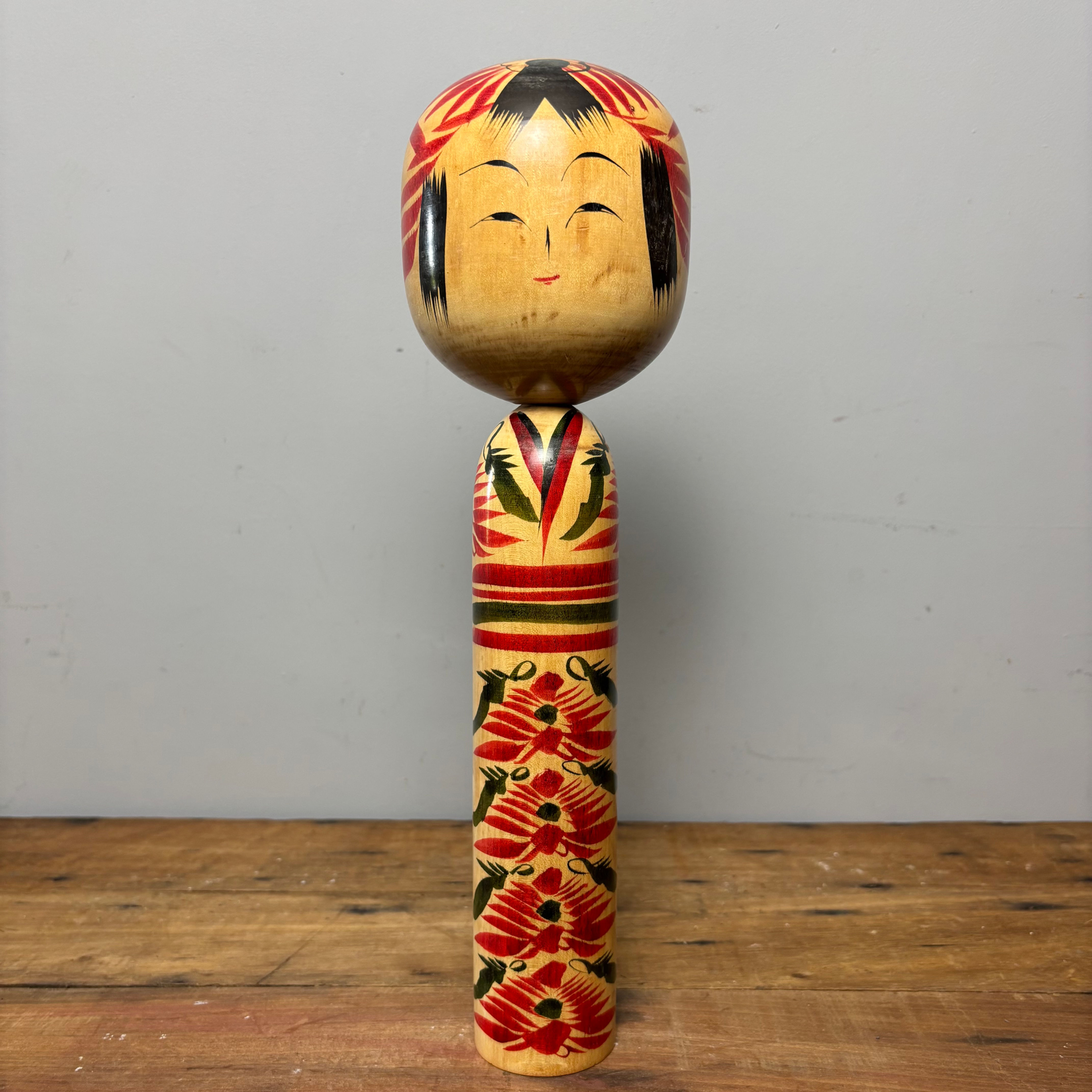 37cm Japanese Kokeshi Doll