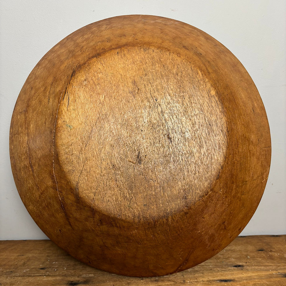 Thumbnail: Large 17.5” Wooden Dough Bowl