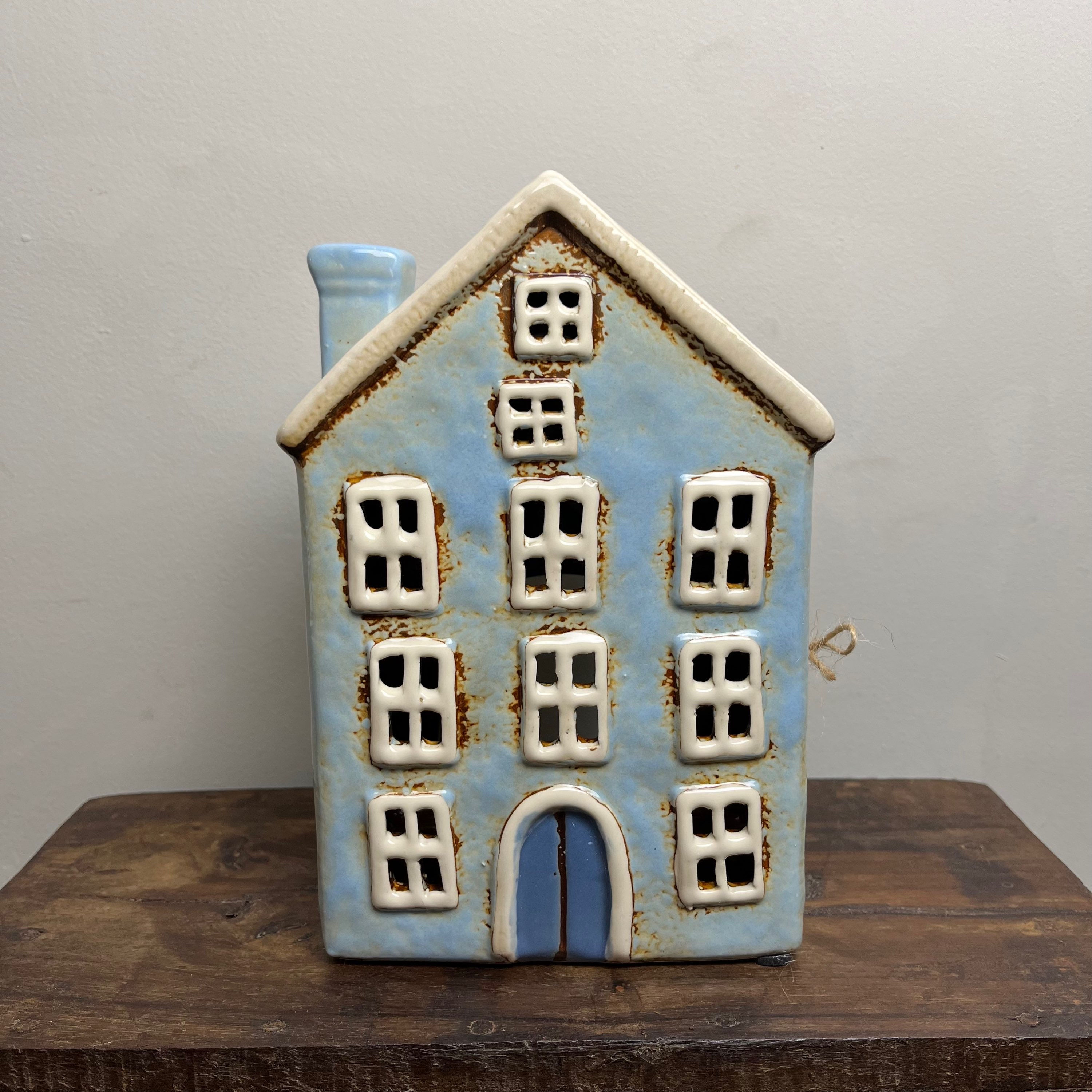 Blue Ceramic House