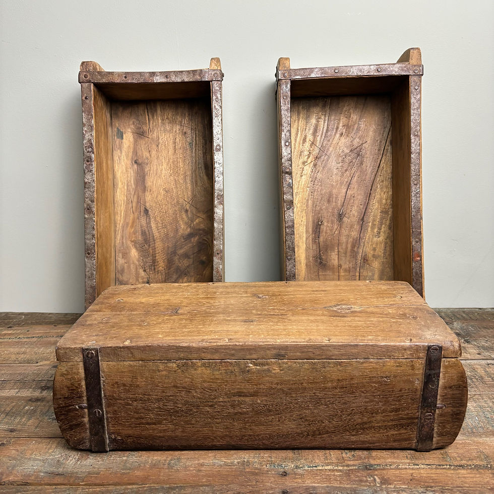 Thumbnail: Original Rustic Wooden Brick Moulds