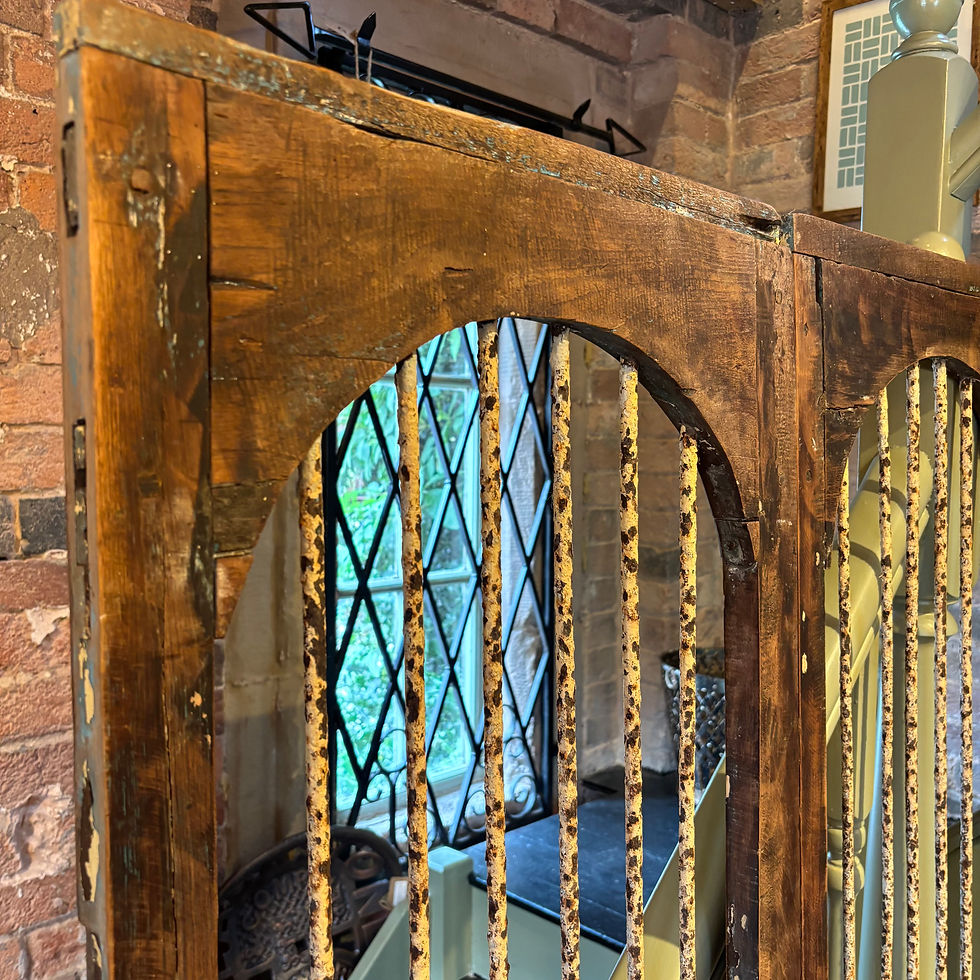 Thumbnail: Pair of Vintage Wooden Door Shutters
