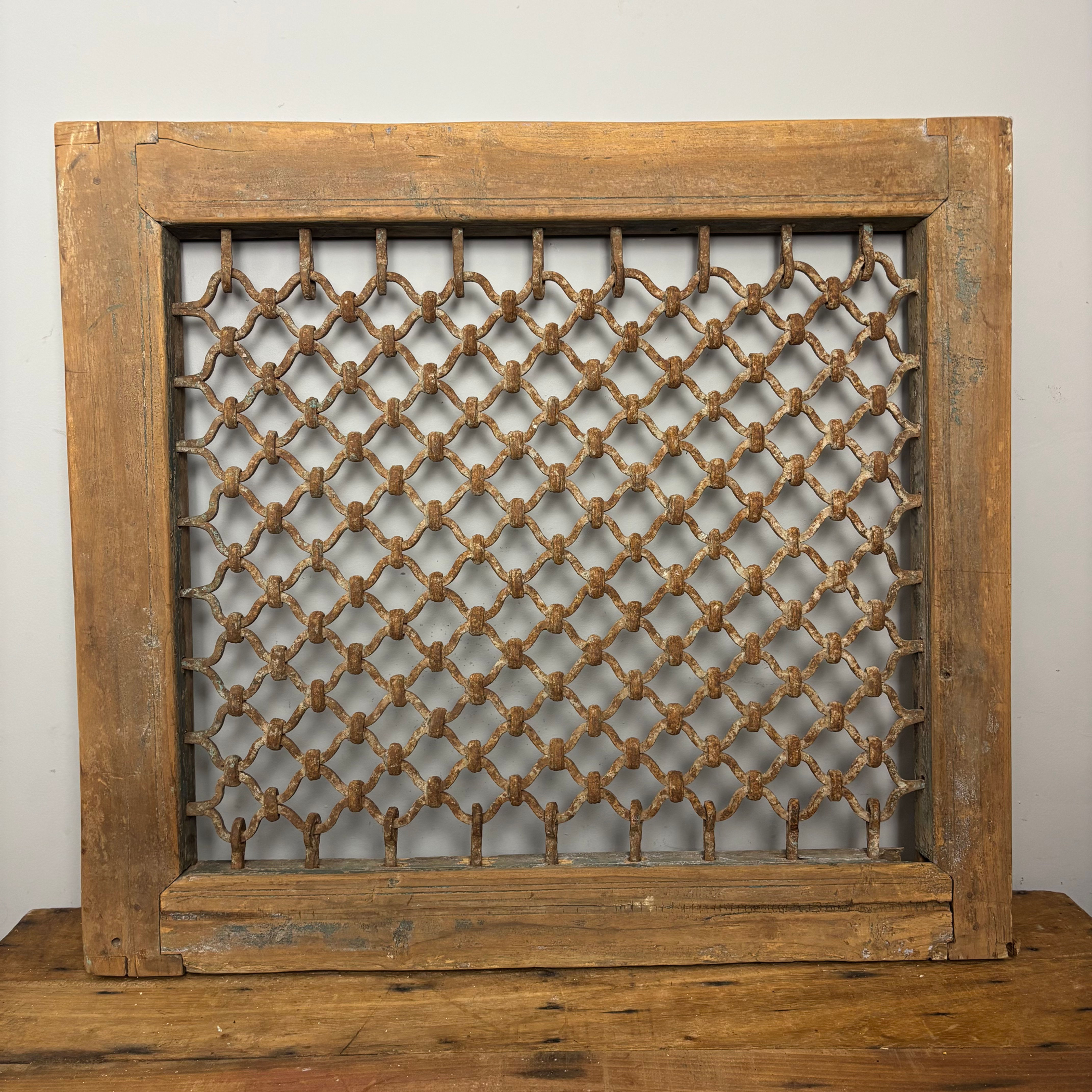 Vintage Indian Jali Frame - Architectural Salvage