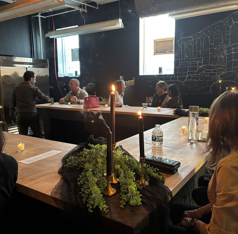 C12's dining counter
