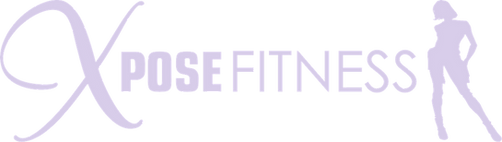 Small Xpose Logo Side By Side Purple