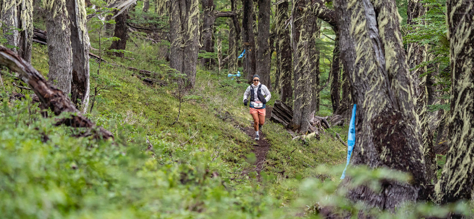 Flyer de Desafío Wayra 2026 – trail running en El Bolsón, Río Negro