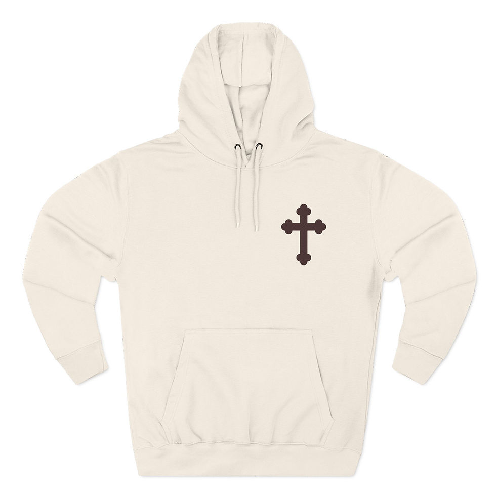 Thumbnail: At my lowest: God is my hope in Amharic Hoodie