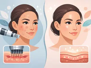Microneedling Before and After Example Guide