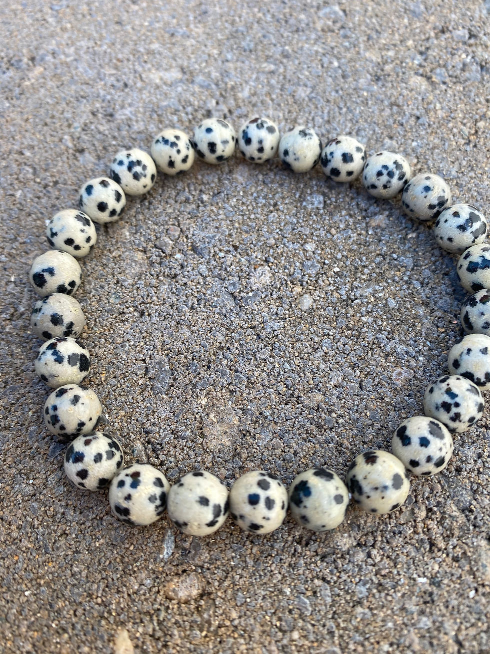 Thumbnail: Dalmatian Jasper XL Bracelet