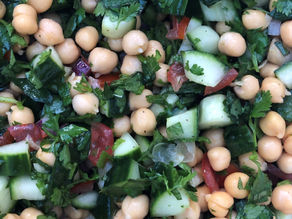 Moro chickpea salad