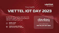 Invitation to Viettel IoT Day 2023