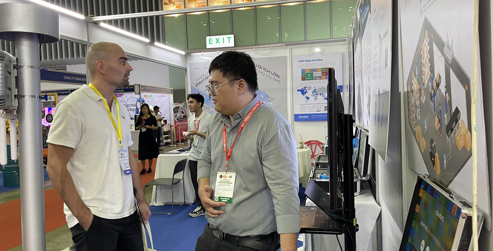 Daviteq's booth at VECA 2023 attracted many visitors