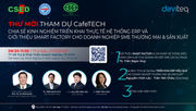 Invitation to CafeTECH October 2023