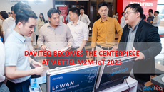 Daviteq becomes the centrepiece at Viettel M2M IoT 2023
