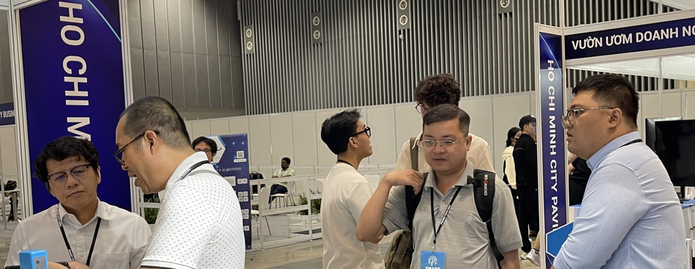 Daviteq's booth at Smart City Asia 2024