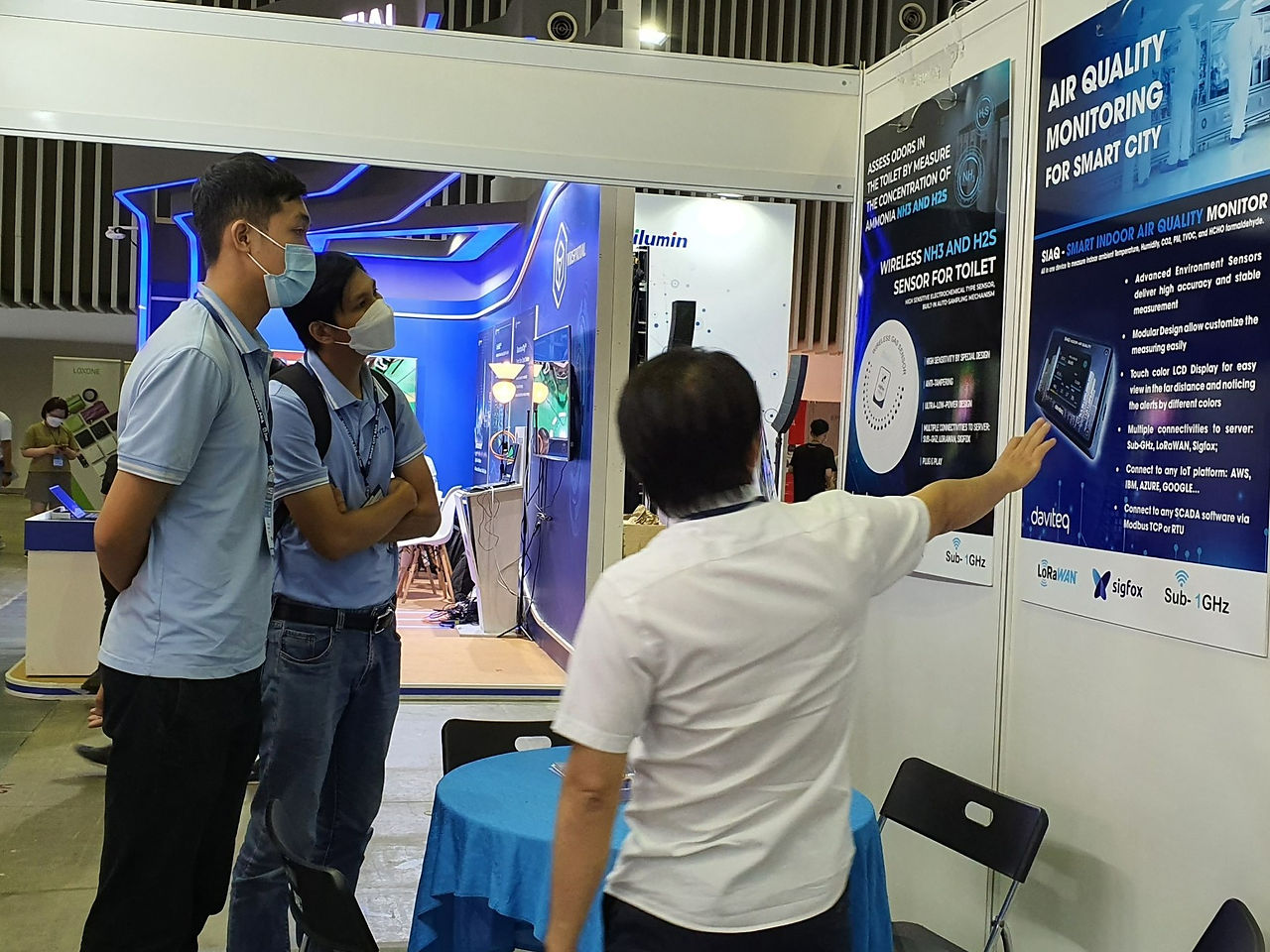 Daviteq made great impression in Smart City Asia 2022