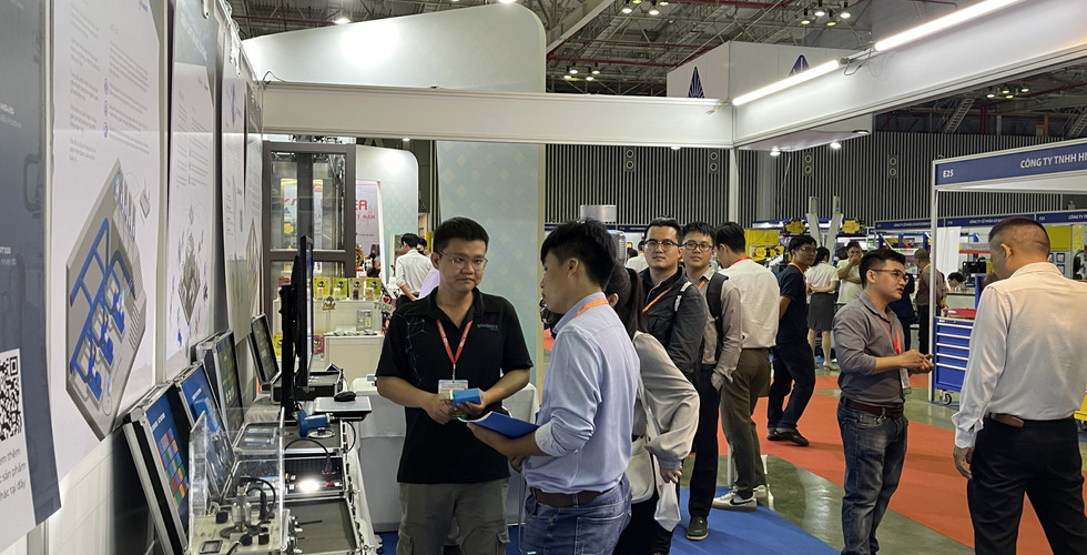 Daviteq's booth at VECA 2023 attracted many visitors