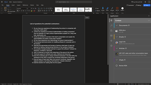 Microsoft Word plugin