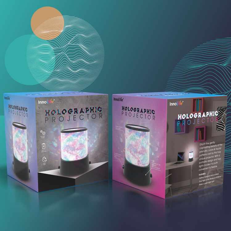 Holographic Projector Packaging Design