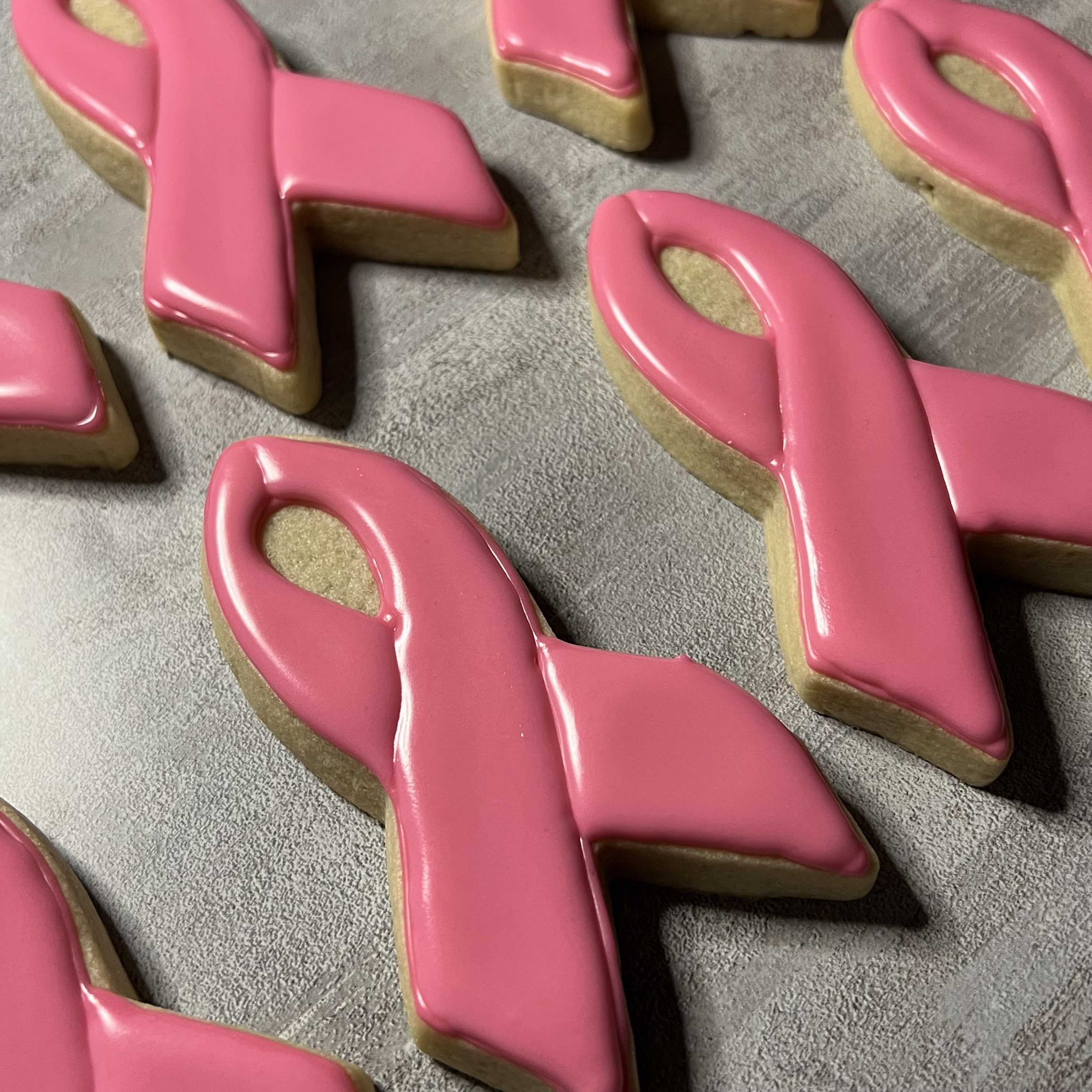 Breast Cancer Awareness Custom Sugar Cookies