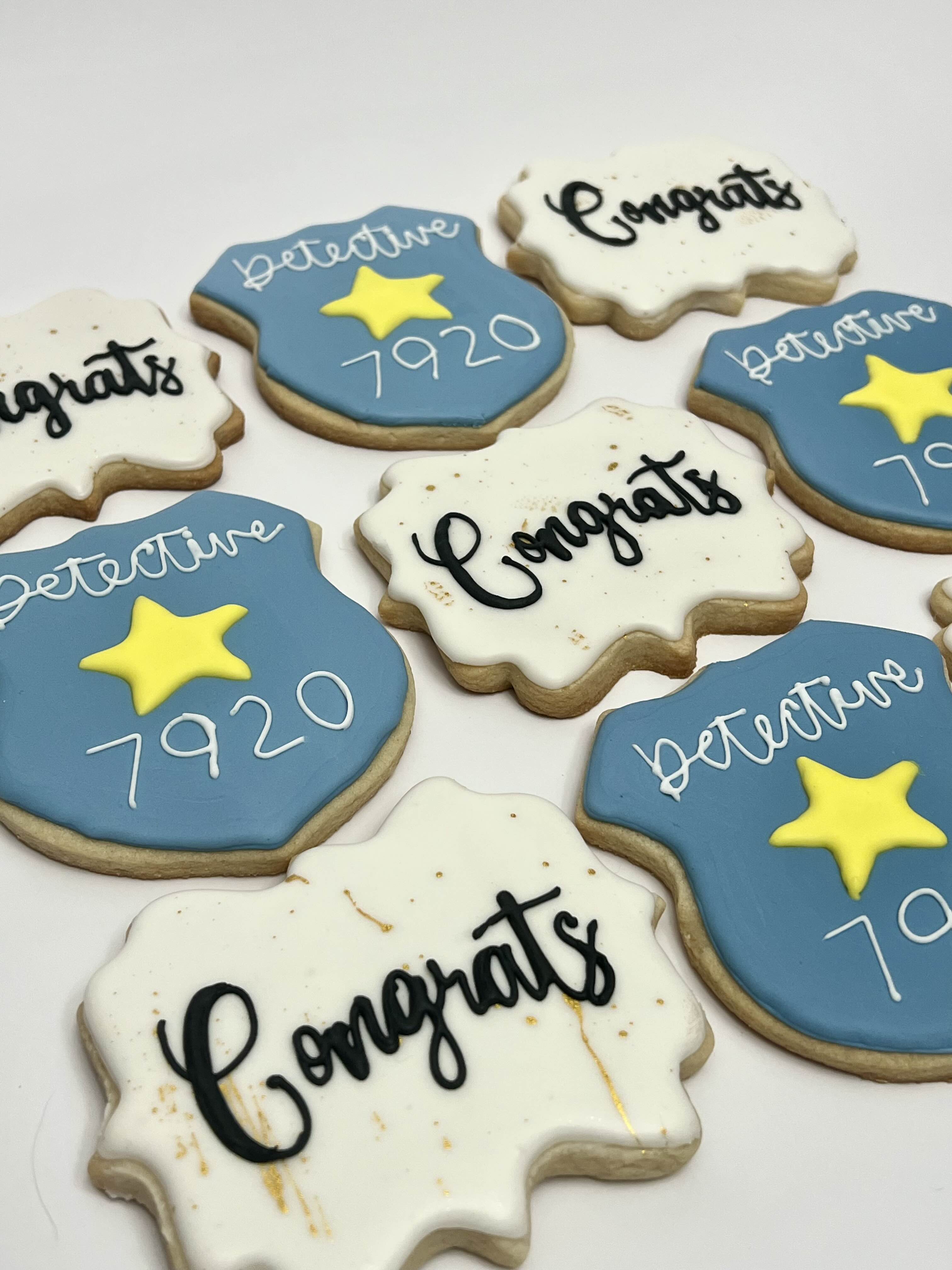 Promotion Badges Custom Sugar Cookies