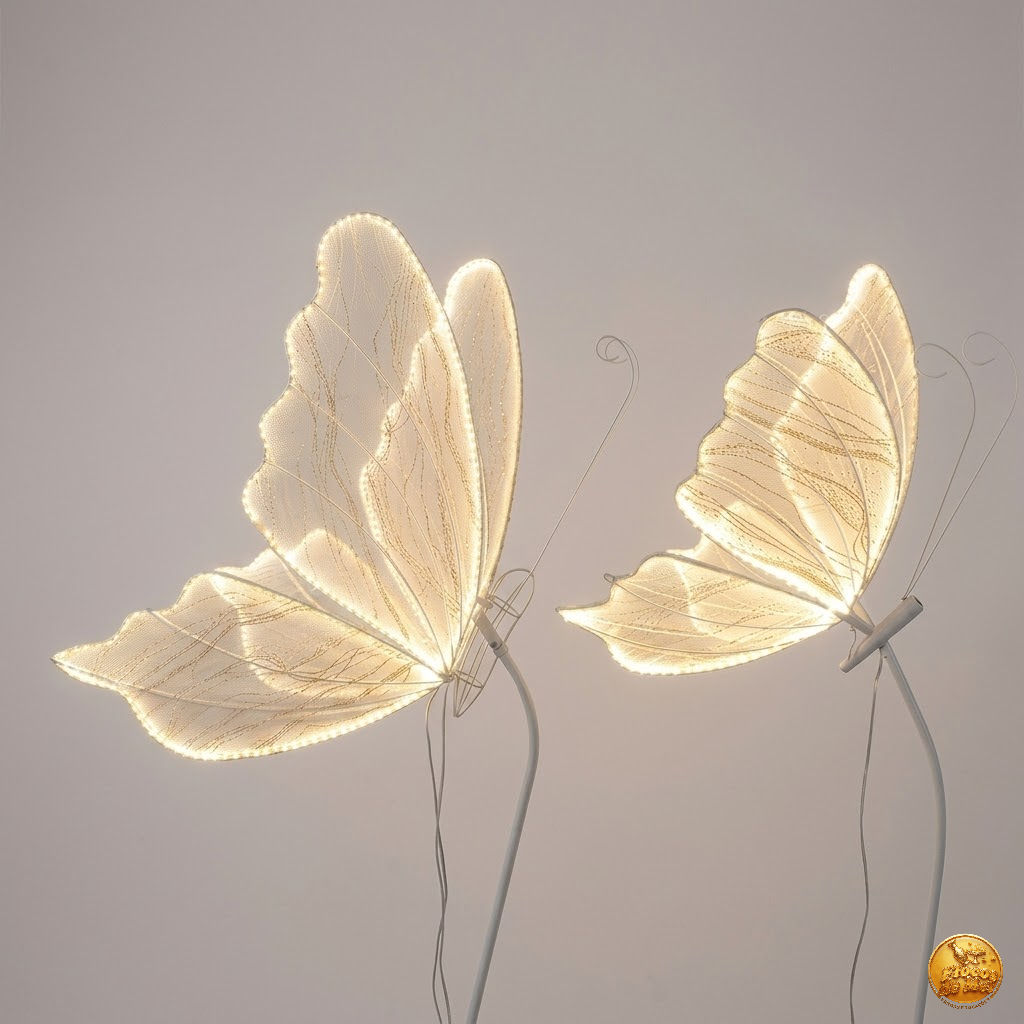 Borboleta Luminária