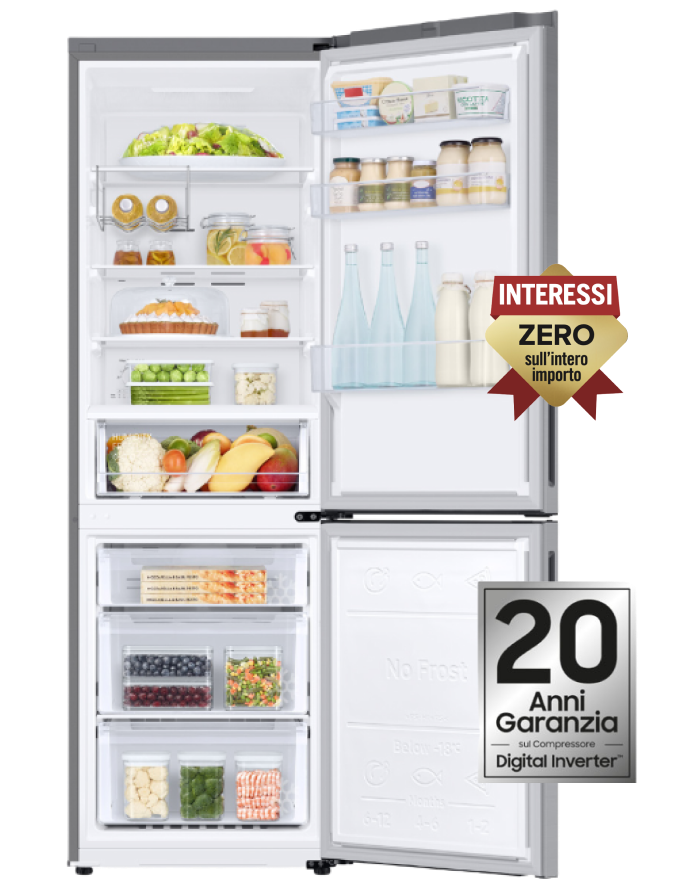 Acquista una cucina Scavolini del valore minimo di 5000 € completa di piano cottura, forno, lavastoviglie Samsung a scelta tra quelli disponibili. Il frigorifero  F1RST™ TOTAL NOFROST, con difital inverter garantito 20 anni , è gratis. E in più la tua nuova cucina è a interessi Zero