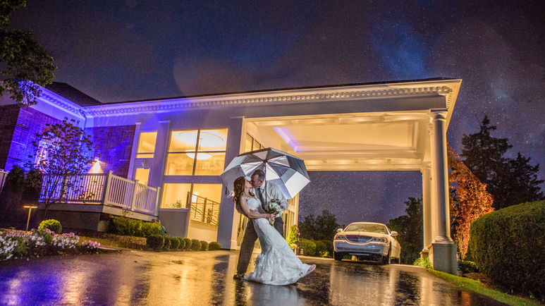 Front Foyer Bride and Groom